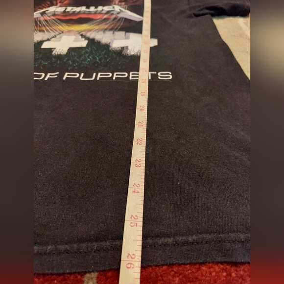Metallica Master of Puppets 2006 black Tee Size Large - Picture 7 of 9